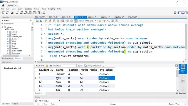 FAANG SQL Question: Students securing more marks than school average and less than class average смотреть онлайн