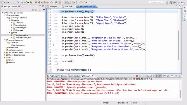 Java: JPA + Hibernate – 15. OneToMany: EntityManager смотреть онлайн