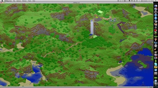 Karten für Minecraft Welten - MCMap live Review смотреть онлайн