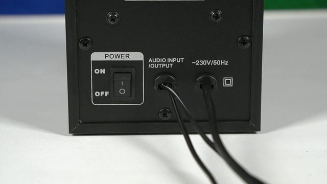 SVEN SPS-619 speakers with volume and tone controls on the side panel. смотреть онлайн