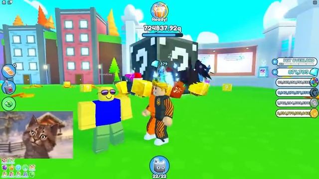 I Found The HUGE BLACK LUCKY BLOCK And Got This.. Roblox Pet Simulator X смотреть онлайн