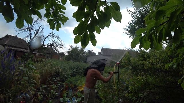 Витя Митя - Полив огорода и водные процедуры(1 июля 2021)