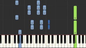 Je te laisserai des mots (Piano Tutorial) [Synthesia]