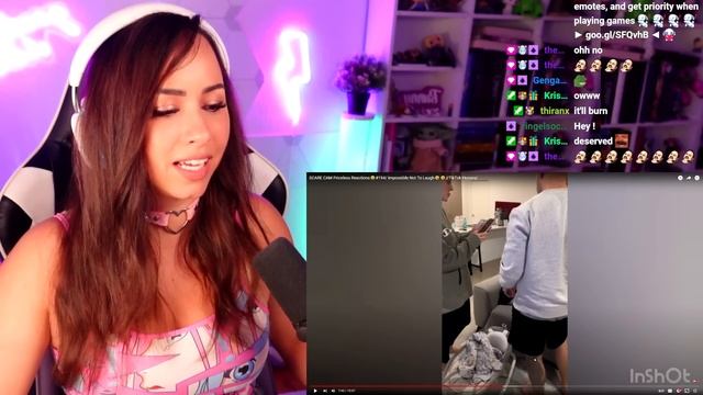 FUNNY SCARE CAM | Bunnymon REACTS смотреть онлайн