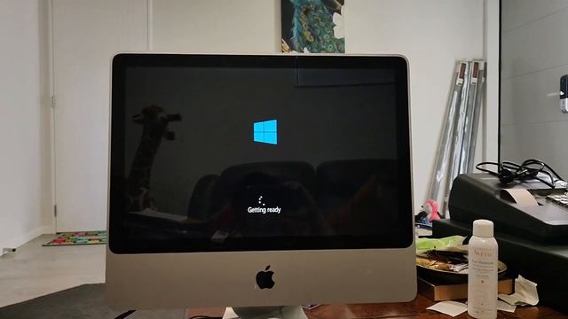 Install windows 10 on iMac 2008 with SSD and 4GB RAM смотреть онлайн