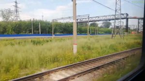 Керамик - Екатеринбург-Пассажирский (поезд Верхний Уфалей - Екатеринбург) (28.07.2018)