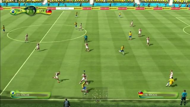 2014 FIFA World Cup Brazil - Brazil v Germany (PS3 HD Capture) смотреть онлайн