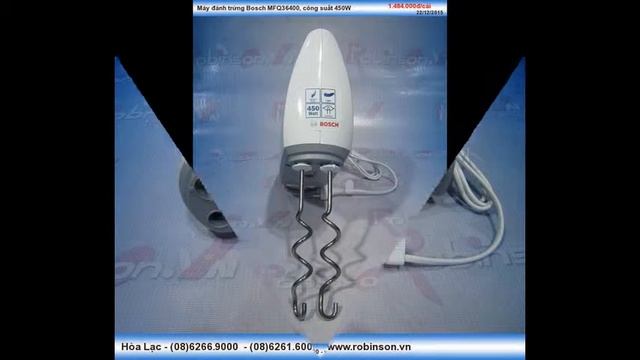 Máy đánh trứng Bosch MFQ36400 смотреть онлайн
