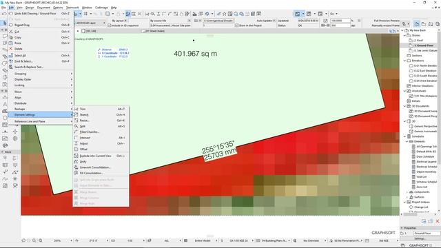 ArchiCAD - Importing and Scaling a Site Plan смотреть онлайн