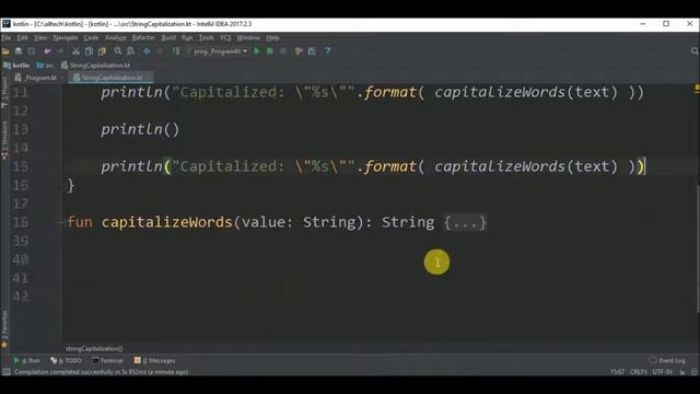 string titleize in kotlin смотреть онлайн
