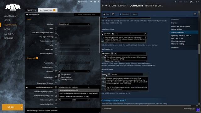 Arma 3 best FPS (frames per second) Setup смотреть онлайн