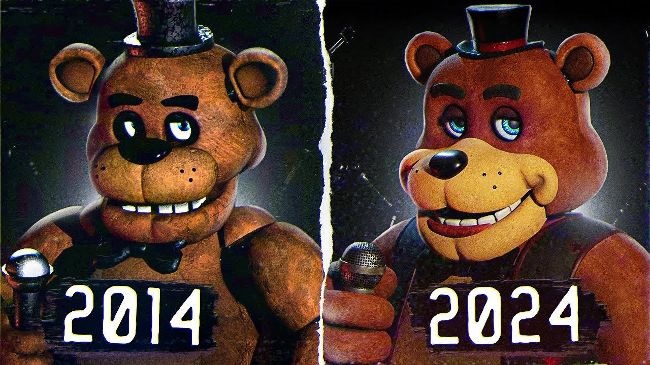 ЖУТКАЯ ФНАФ ИГРА от СОЗДАТЕЛЯ FNAF VHS | FNAF от Battington | Five Nights at Freddy's смотреть онлайн