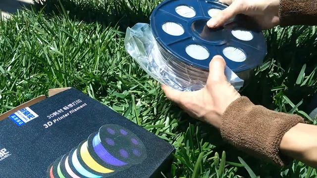 Color Gray Filament, Simple Unboxing K - Camel 1.75mm PLA 3D Printing Filament 400m - Gray смотреть онлайн