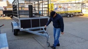 Прицеп для перевозки животных.  2х осный Скотовоз. 2.60. И 3.10м. Вадим Лукашенко.