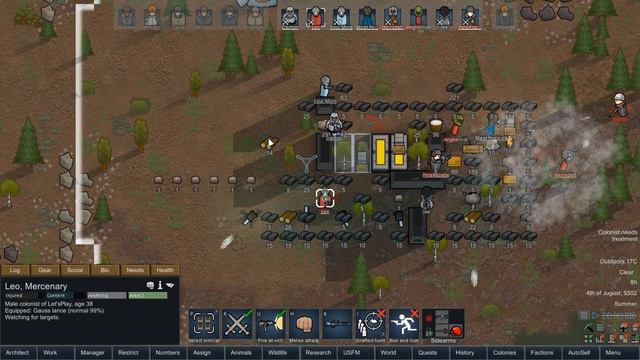 [22] Attack Post At An Enemy Base | RimWorld 1.0 Raider Empire смотреть онлайн
