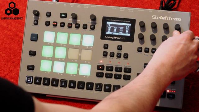 ELEKTRON ANALOG RYTM MK2 🎛️ Techno Jam Pattern #1 смотреть онлайн