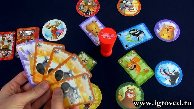 Лагерь Карибу (Кaribou Camp). Обзор настольной игры от Игроведа смотреть онлайн