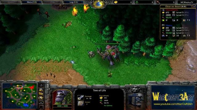 Happy(UD) vs Check(NE) - Game 1 - WarCraft 3 Frozen Throne - RN2451 смотреть онлайн