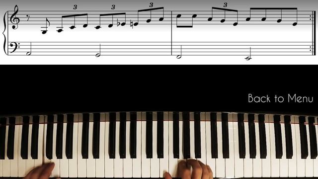 Blues Improvisation Etude │ Blues Piano Lesson #8 смотреть онлайн