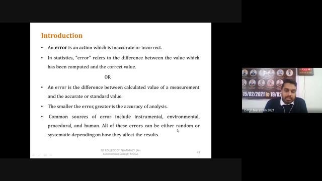 Lecture 2|Pharmaceutical Analysis-I(BP102T)|Methods of Expressing Concentrations|Dr. Bhupinder Kuma смотреть онлайн