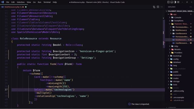 6 Modify Forms and Tables | Laravel Filament Roles and Permissions смотреть онлайн