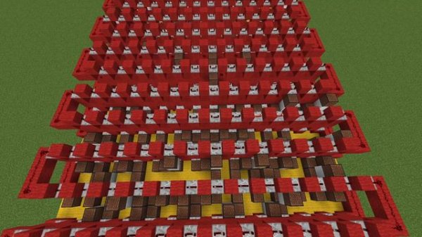 Red Army Choir: The Red Army Is the Strongest(Красная Армия всех сильней) on Minecraft Note blocks