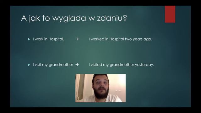 Past Simple czasowniki regularne klasa V смотреть онлайн