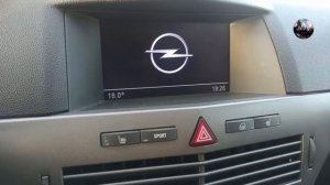 Активация бортового компьютера Opel Astra H, Zafira. Как активировать БК на Опель?