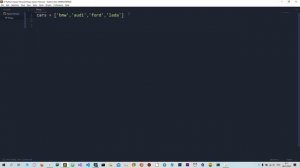 Урок по Python 7 Специальное удаление с помощью метода .pop()