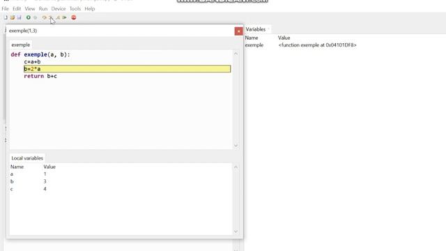 Analyse pas à pas du contenu des variables d'un code Python en cours d'exécution avec Thonny смотреть онлайн