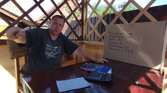 Рецепт комбикорма для бройлеров своими руками ?. Себестоимость корма ?. смотреть онлайн