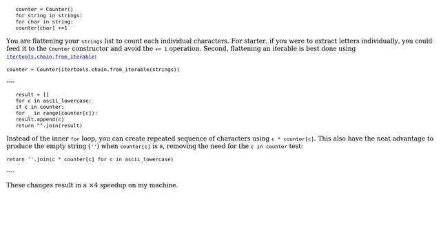 Code Review: merge list of strings into one sorted string (2 Solutions!!) смотреть онлайн