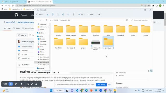 How To Clone Git Repository into VS code ? #github #git #angular #vscode #inhindi смотреть онлайн