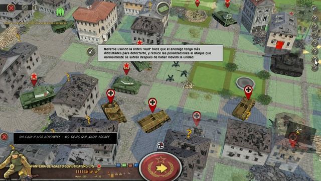 [JUGANDO] BATTLE ACADEMY 2: EASTERN FRONT #01│Tutorial 01 - Estrategia por Turnos 2GM смотреть онлайн