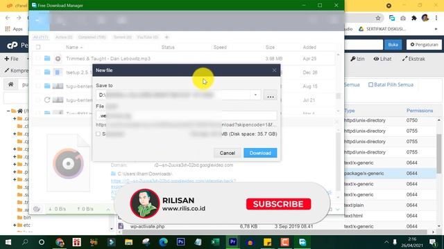 Cara Backup Wordpress di Hosting смотреть онлайн