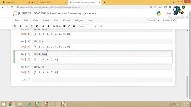 SBLC Session 3: List and Tuple, Operations смотреть онлайн