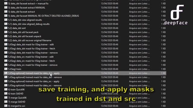 Tutorial DeepFaceLab Deepfake, Using 