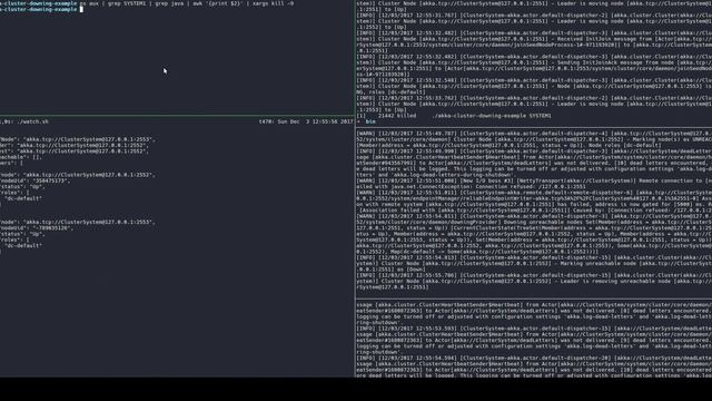 Akka downing example смотреть онлайн