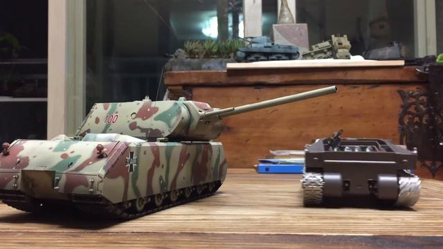 1/35 maus & T28 смотреть онлайн