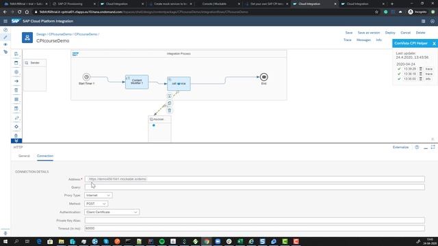 Create your First SAP CPI iFlow End to End demo смотреть онлайн