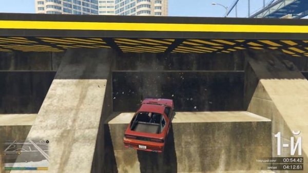 ? Гусиная гонка с парашютами на Ruiner 2000 в GTA 5 Online