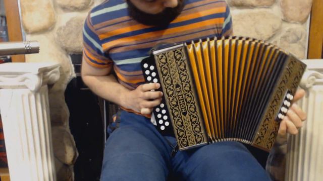 2889 - Hohner Pokerwork Diatonic Button Accordion C F 21 8 MM $699 смотреть онлайн