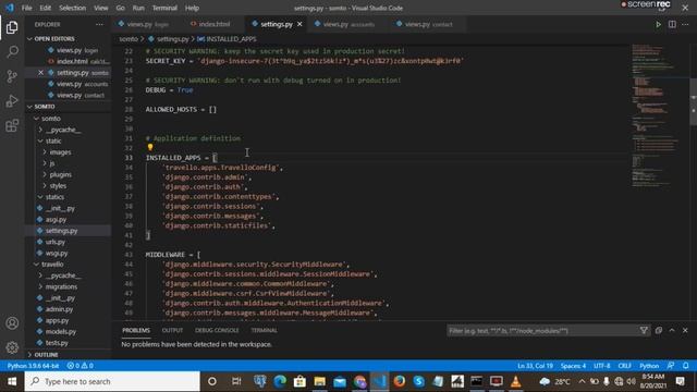 Django Template Does not exit Error смотреть онлайн