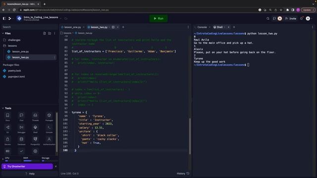 W1D2: Python [Functions | Iterations | Built-in Methods] смотреть онлайн