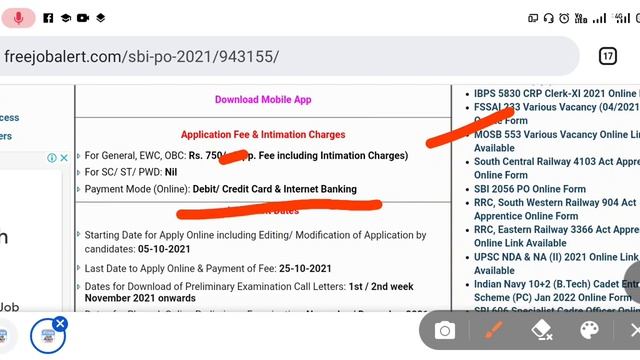 SBI PO Recruitment Oct, 2021 See full details... смотреть онлайн