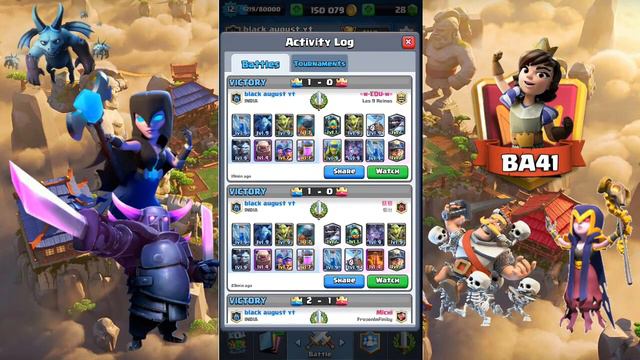 THIS DECK CRUSHES MEGA KNIGHT SPELL BAIT 😨😨 смотреть онлайн