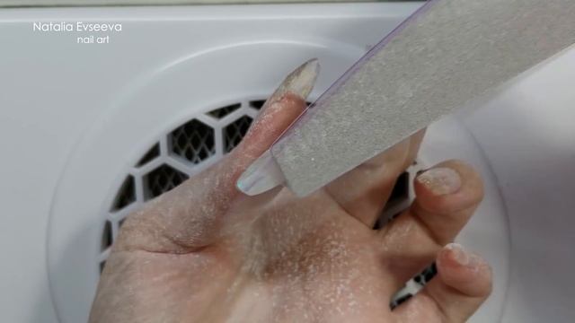 Gel Nail Extension / Наращивание Ногтей Гелем / Прозрачный Маникюр