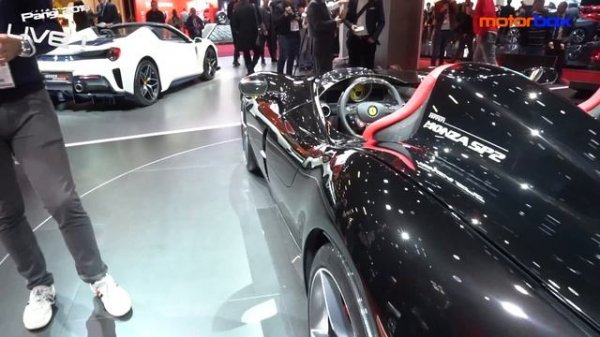 Ferrari Monza SP1 e SP2 | Live dal Salone di Parigi 2018