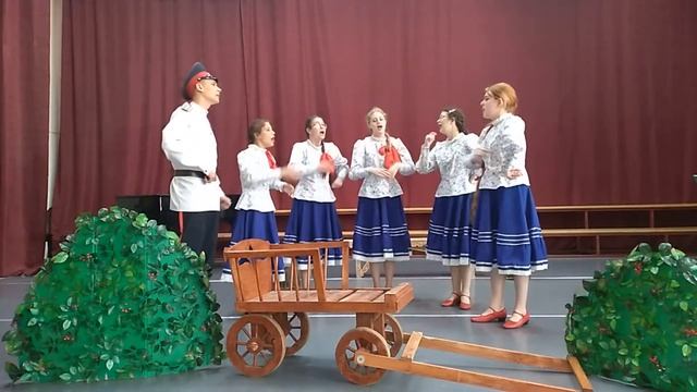 Музыкально-фольклорная постановка "Вечёрки" смотреть онлайн