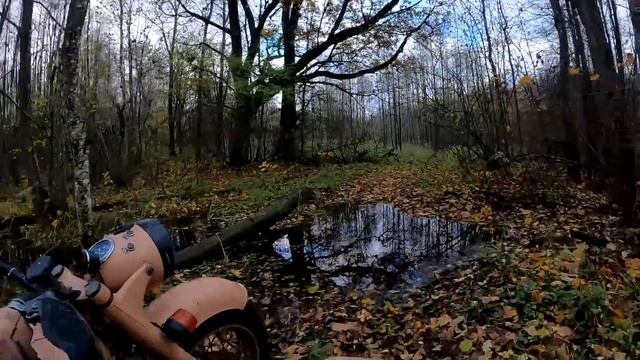 Дикий гряземес на мотоциклах Днепр и Урал! Ч.1: Разминка. смотреть онлайн